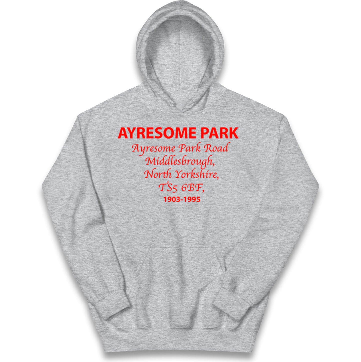 Middlesbrough Ayresome Park Kids Hoodie