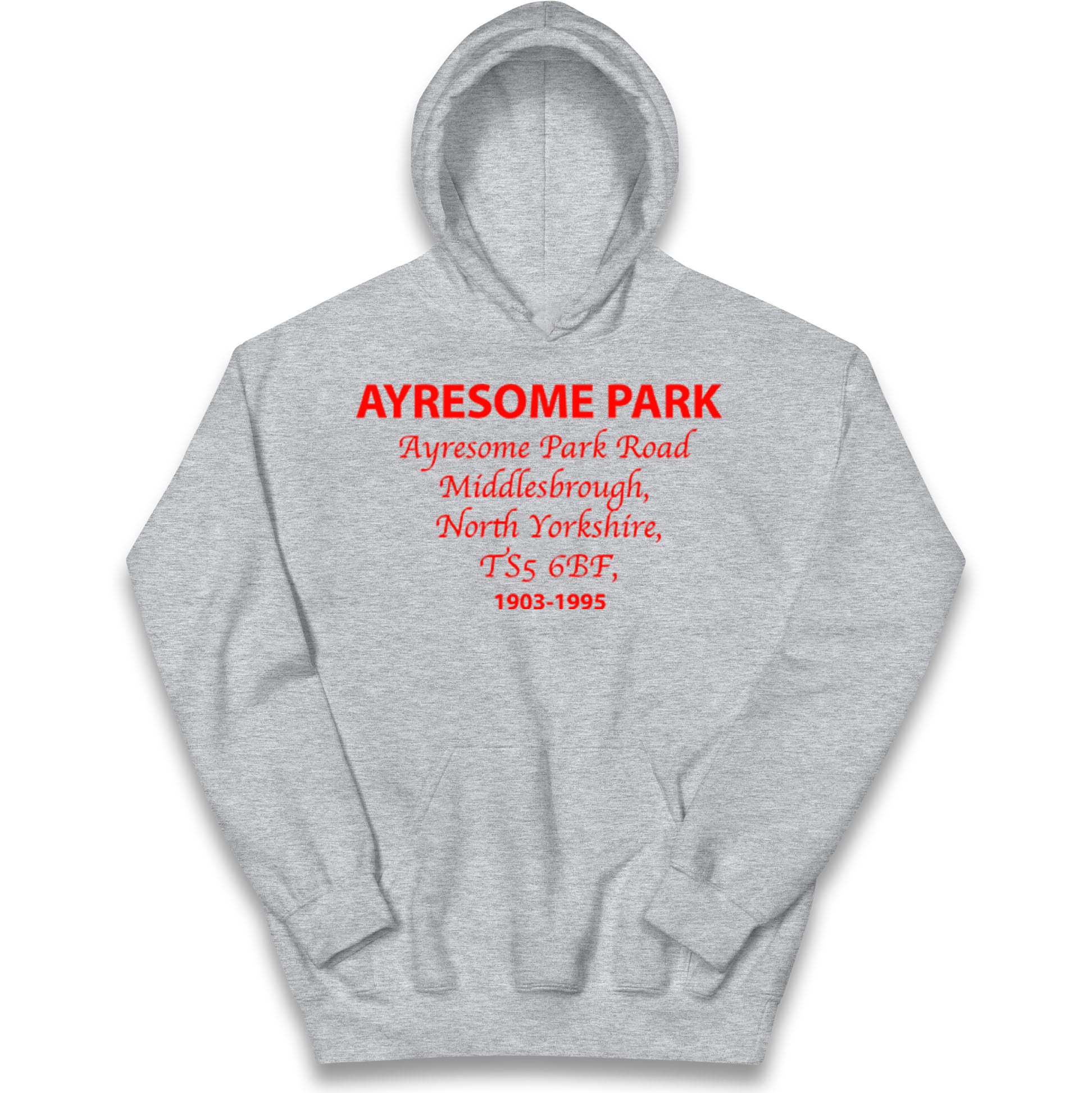 Middlesbrough Ayresome Park Kids Hoodie
