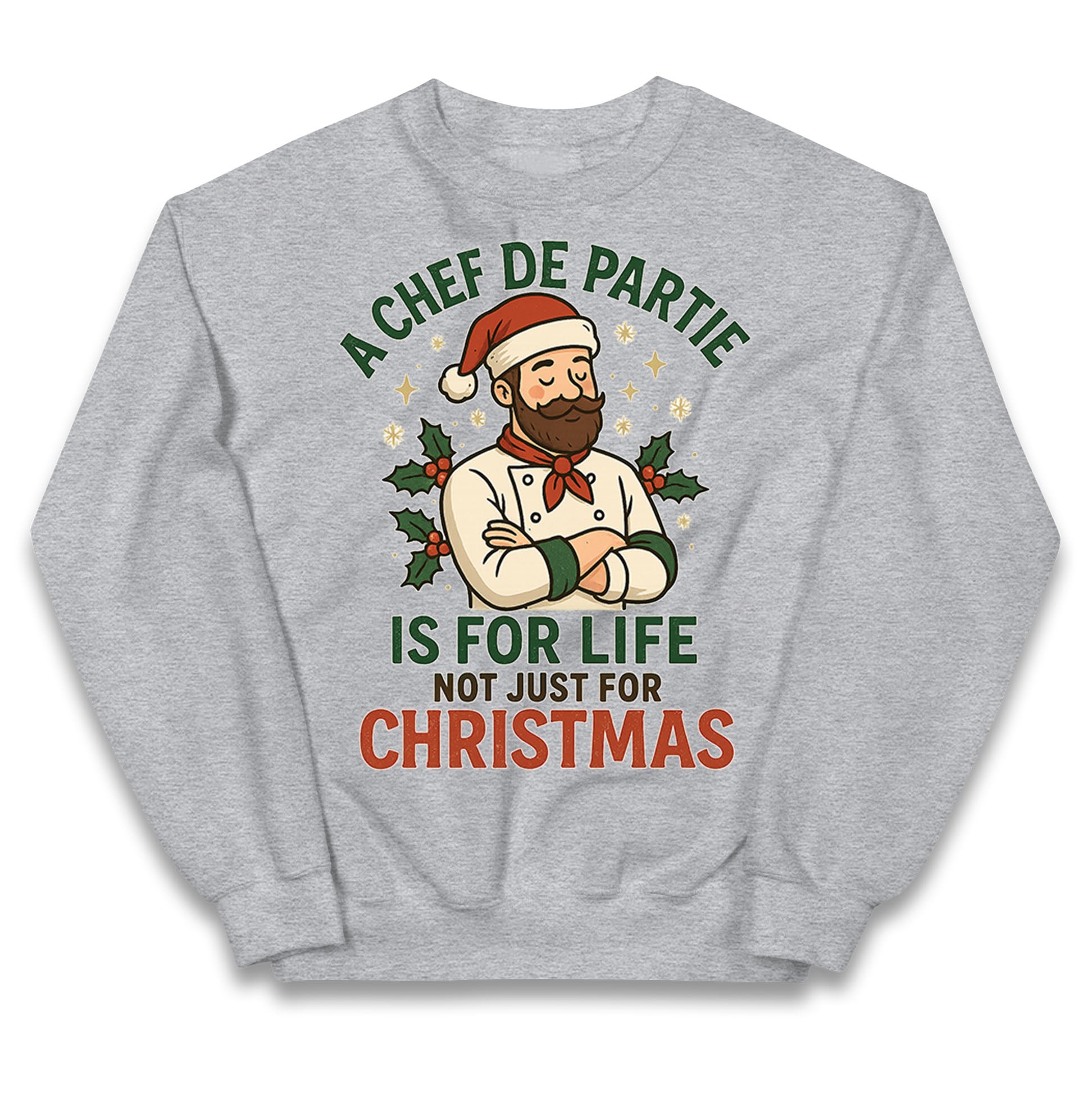Chef De Partie Christmas Kids Jumper 