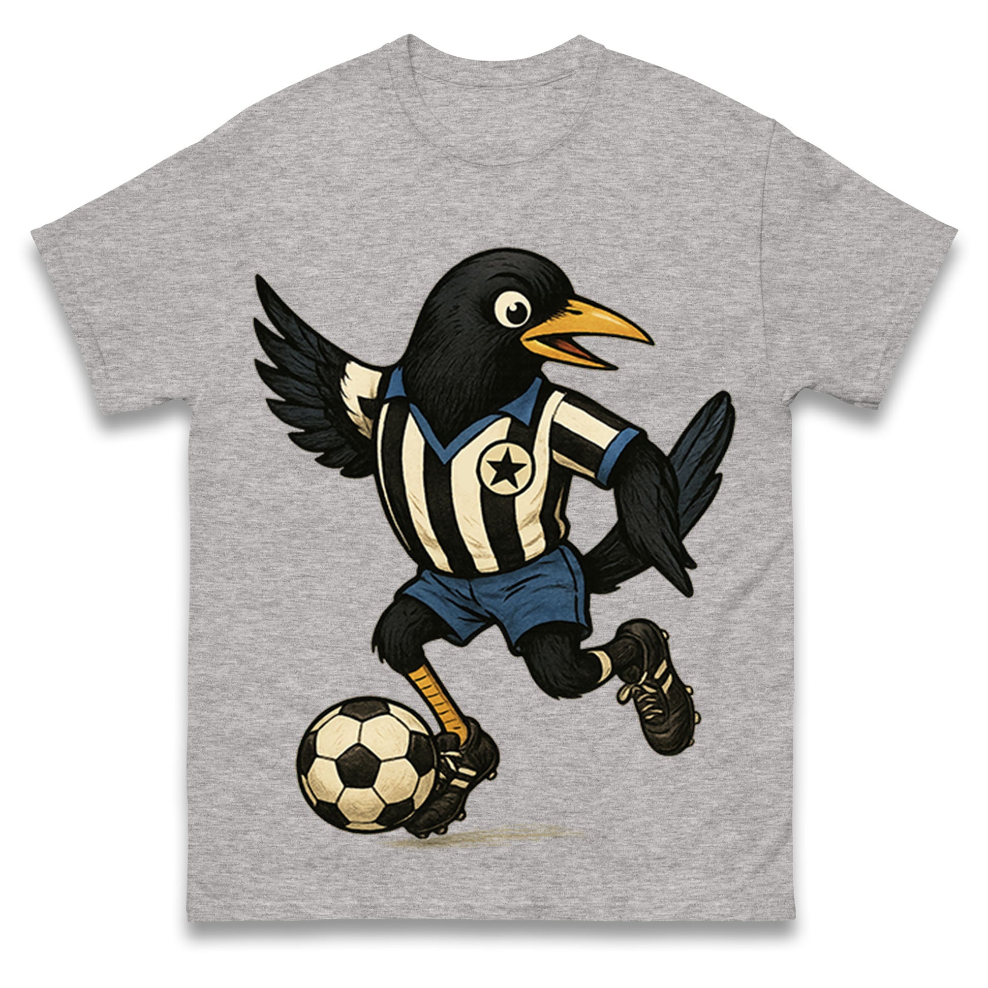 Retro Newcastle United Football T Shirt