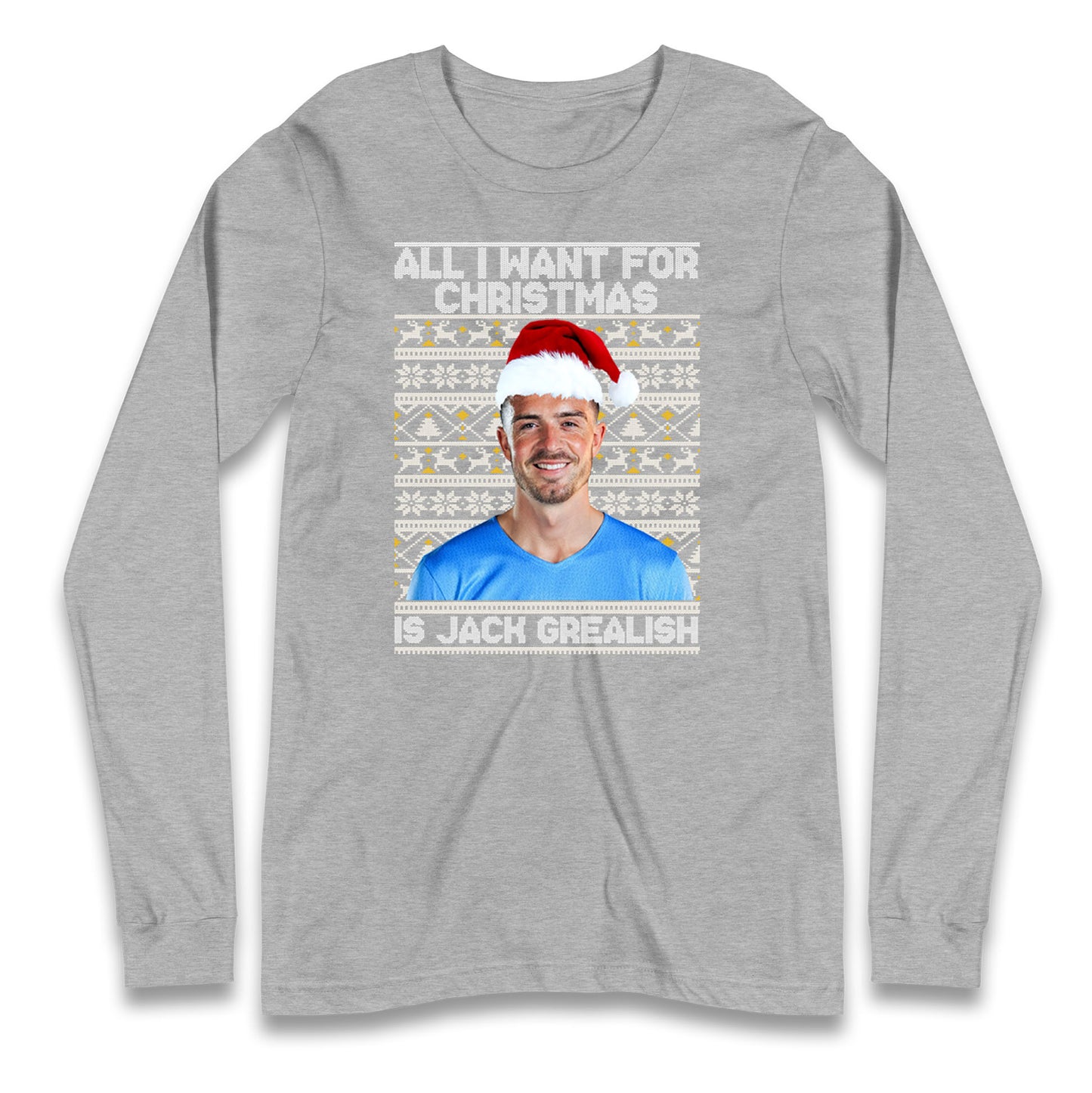 jack grealish christmas long sleeve t shirt