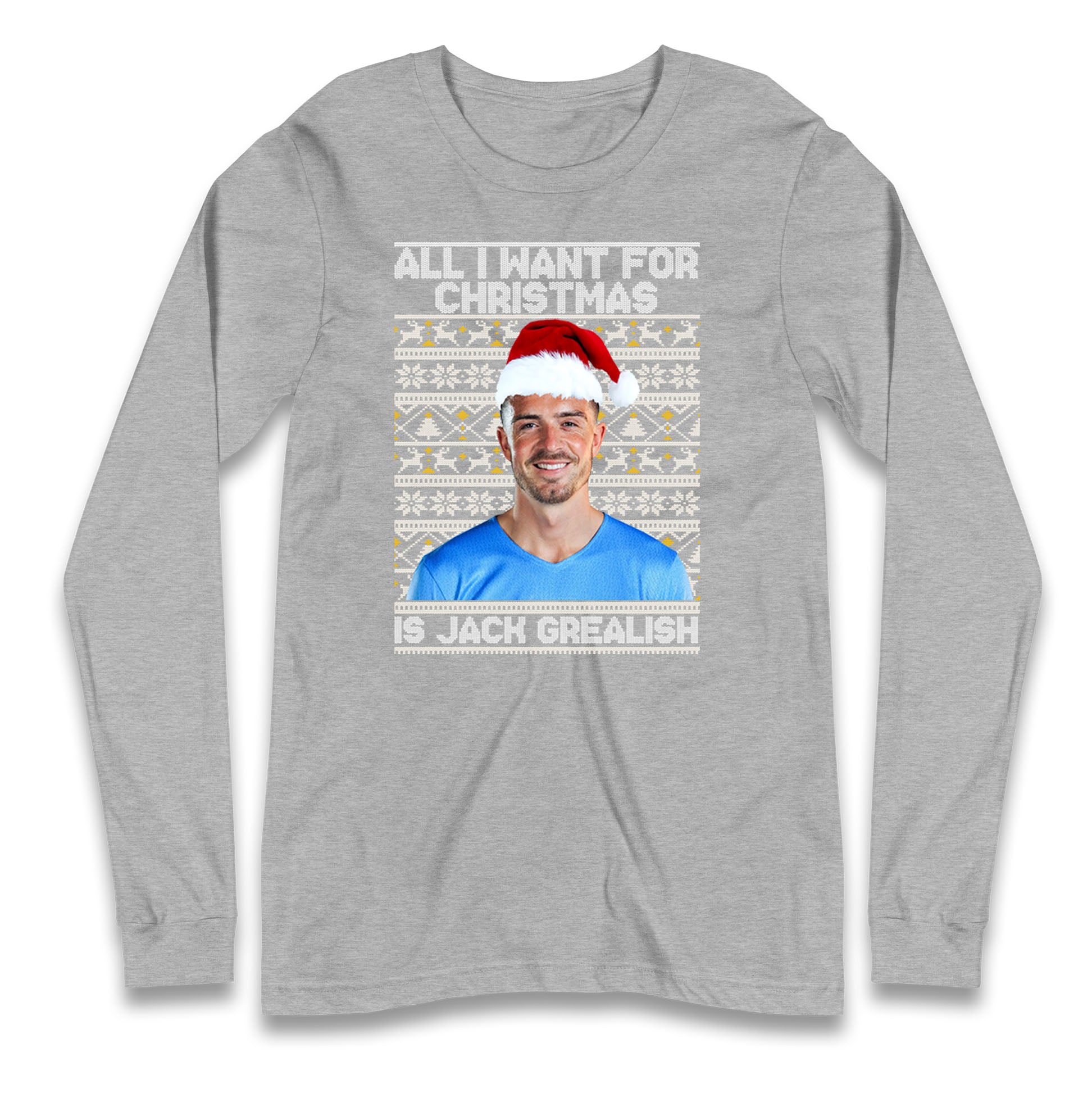 jack grealish christmas long sleeve t shirt