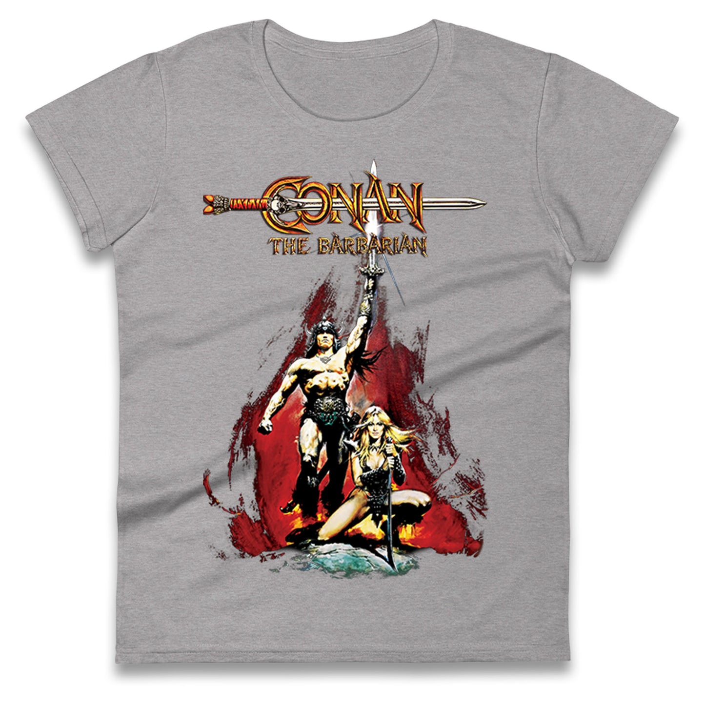 Conan The Barbarian Ladies T Shirt