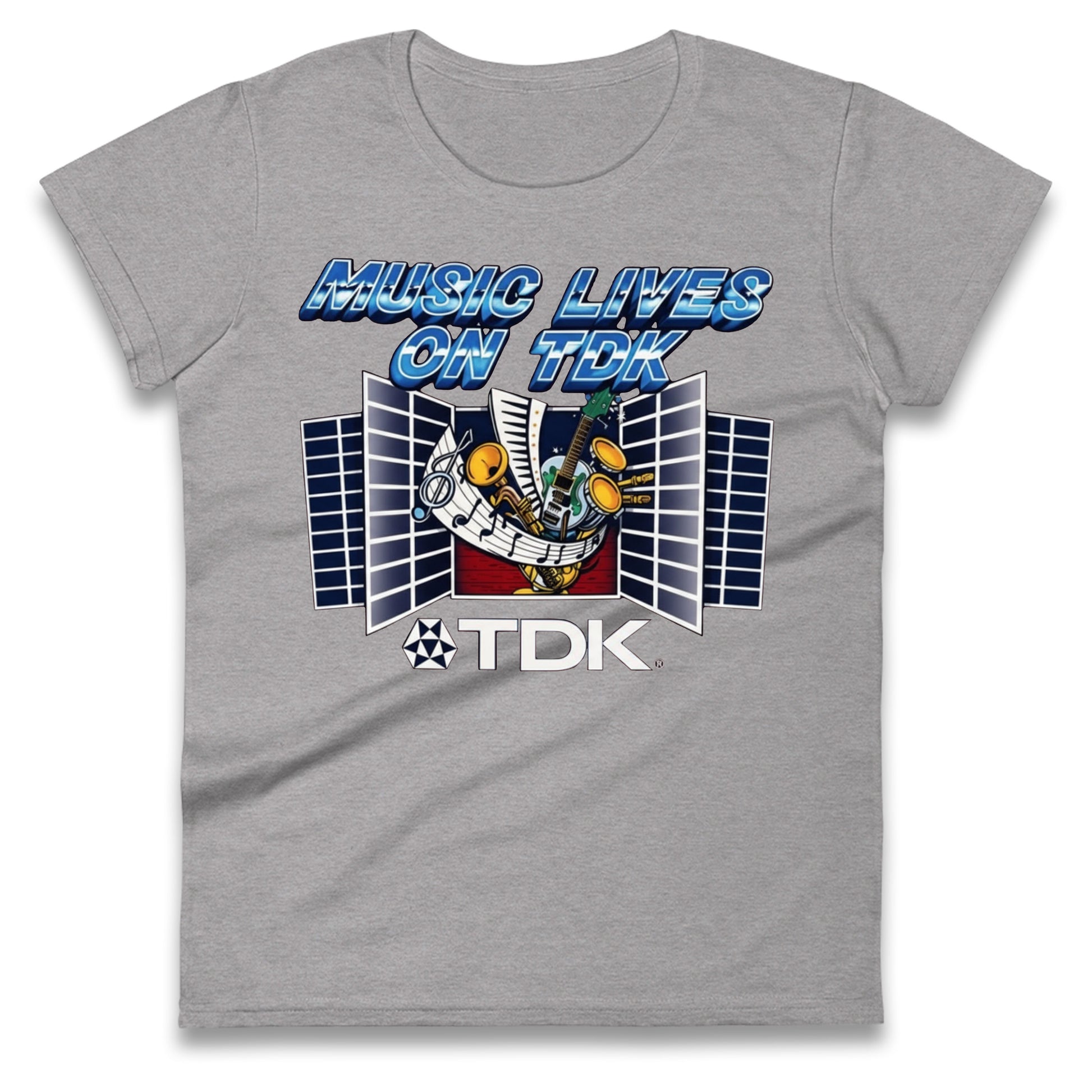 TDK Music Ladies T Shirt