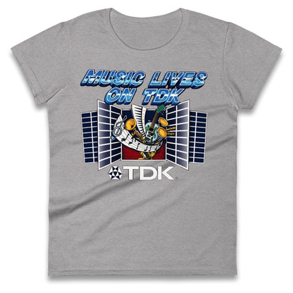 TDK Music Ladies T Shirt