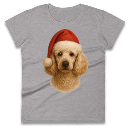 Poodle Face Ladies T Shirt