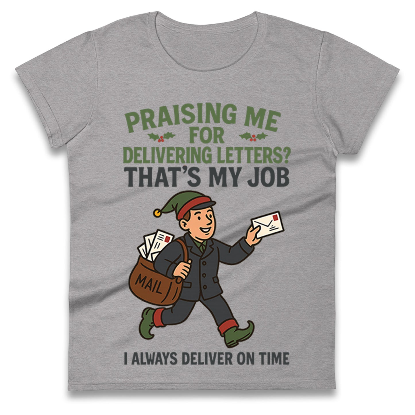 Royal Mail Christmas Ladies T Shirt