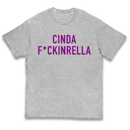 Cinder Fckinrella Kids T Shirt