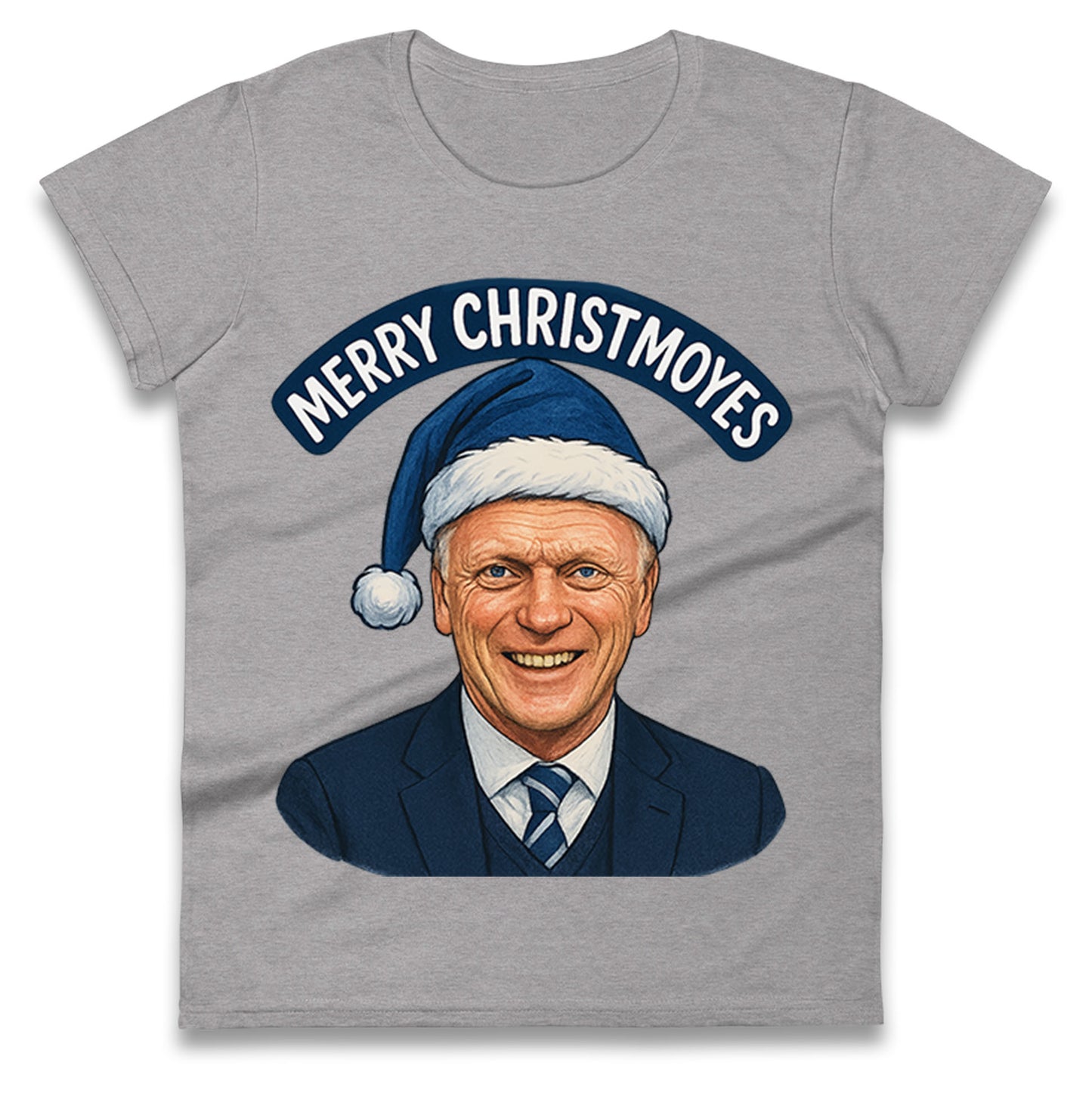 Everton Christmas Ladies T Shirt