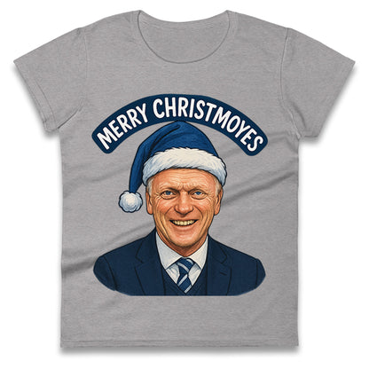 Everton Christmas Ladies T Shirt