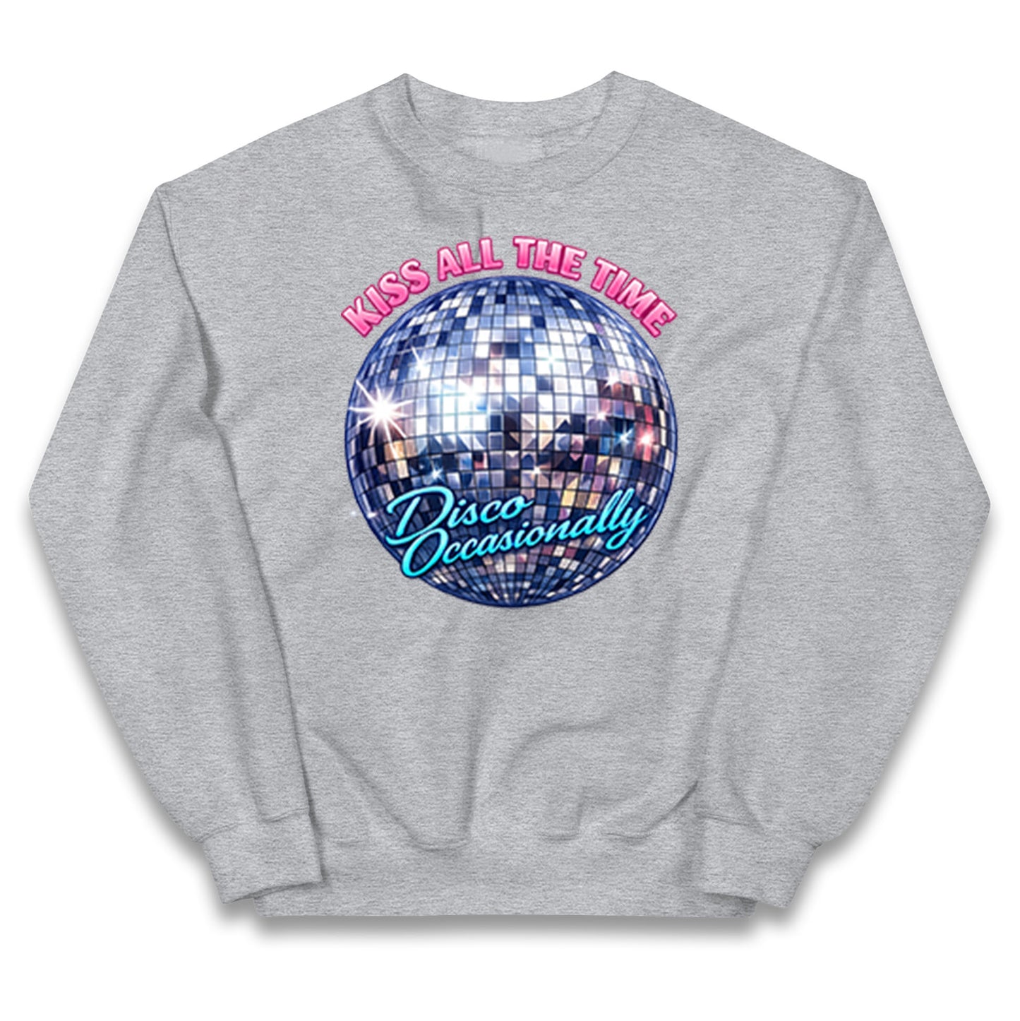 Kiss All The Time Disco Occasionally Kids Jumper
