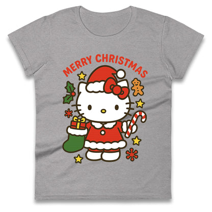 Hello Kitty Christmas Ladies T Shirt