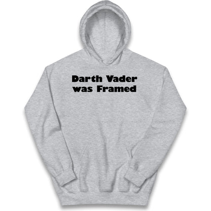 Darth Vader Was Framed 2004 Kids Hoodie
