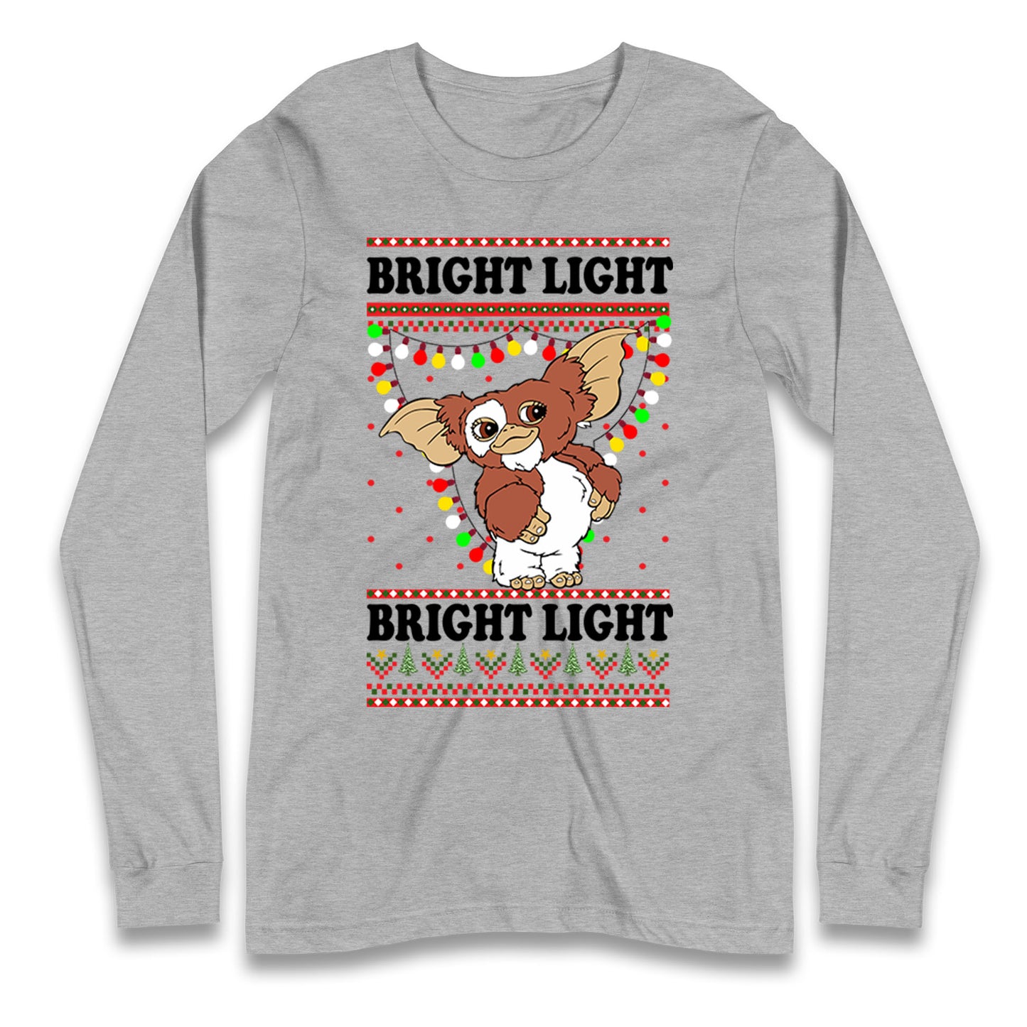 Gizmo Bright Light Christmas Long Sleeve Shirt
