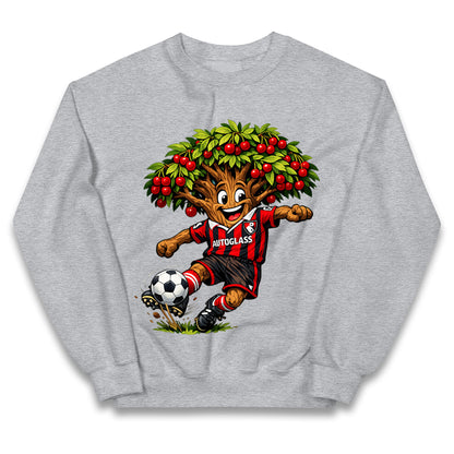 Retro AFC Bournemouth Football Kids Jumper