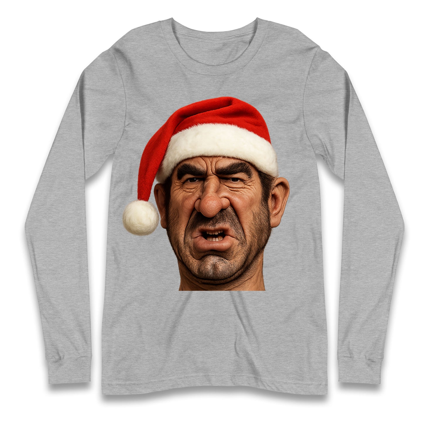 Eric Cantona Xmas Longsleeve T Shirt