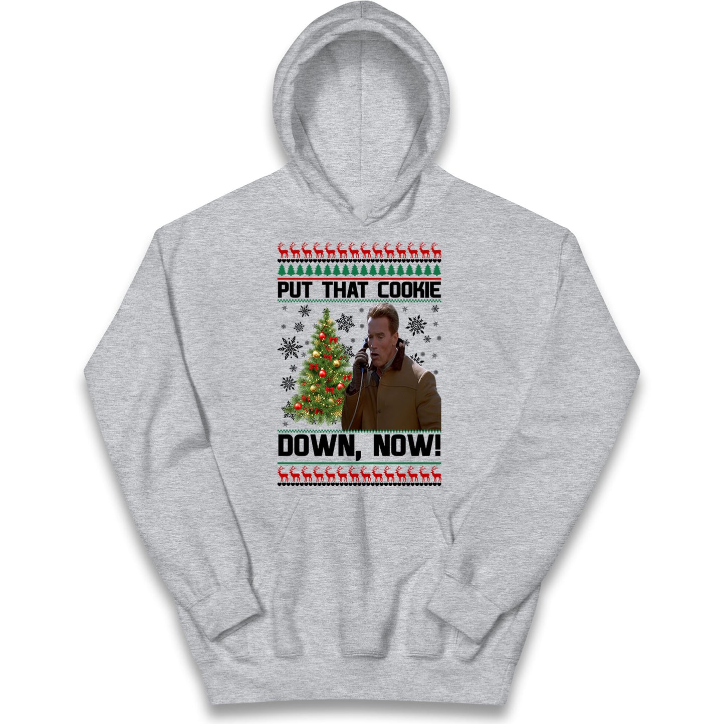 Arnie Christmas Kids Hoodie