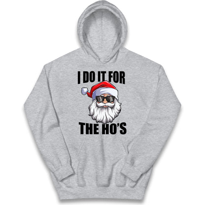 Ho Ho Ho Christmas Kids Hoodie