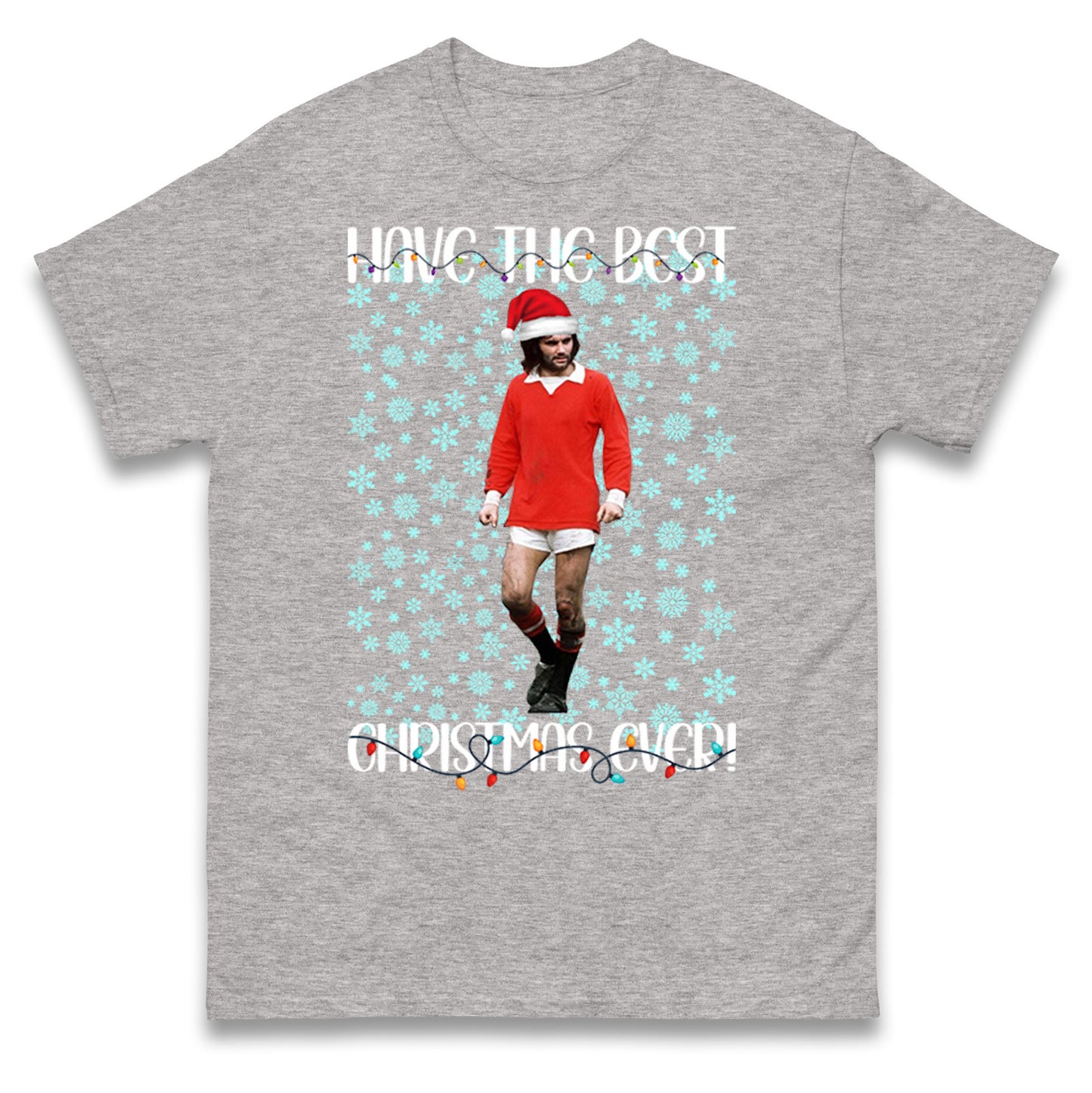 george best christmas t shirt
