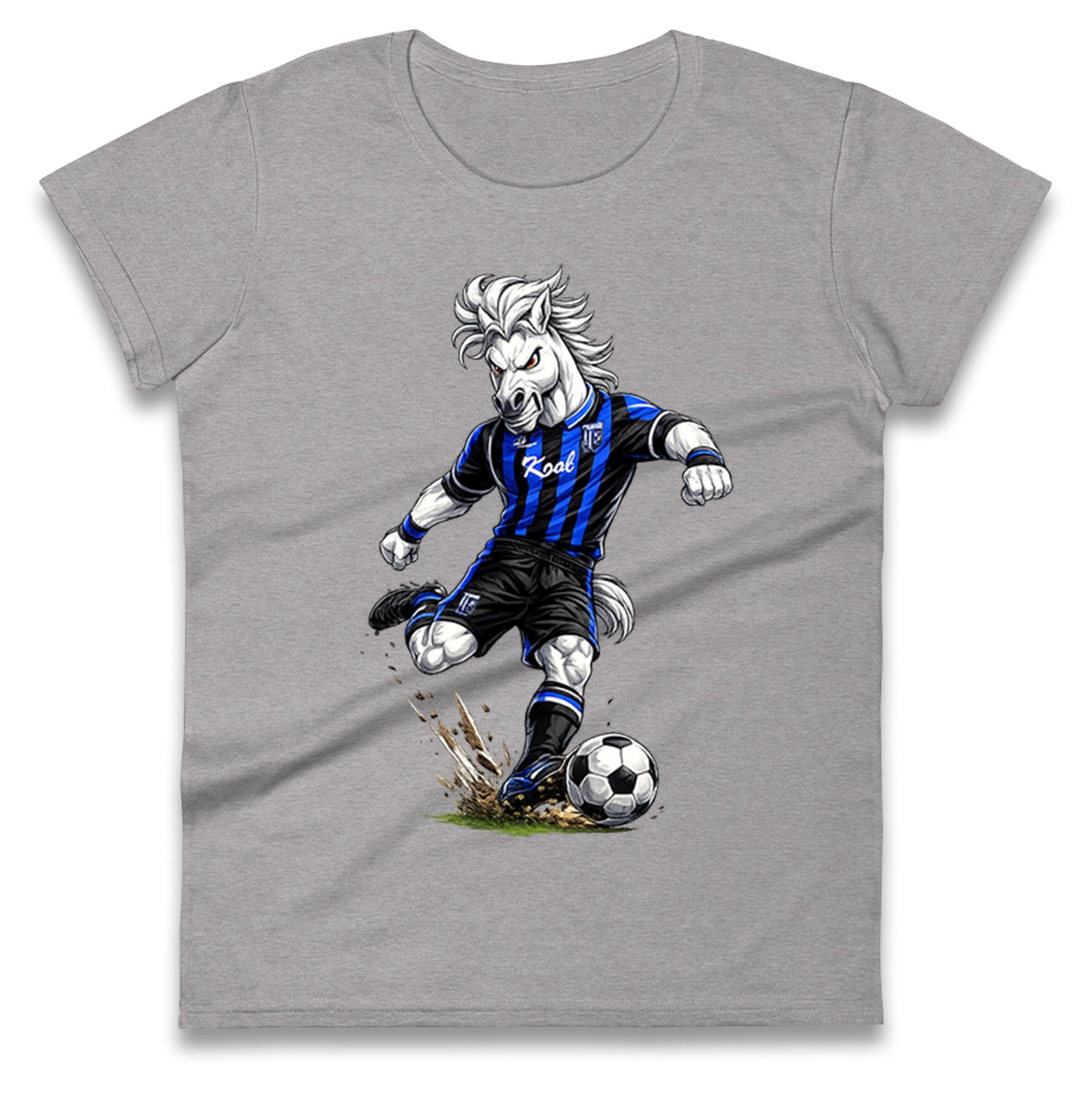 Retro Gillingham Football Ladies T Shirt