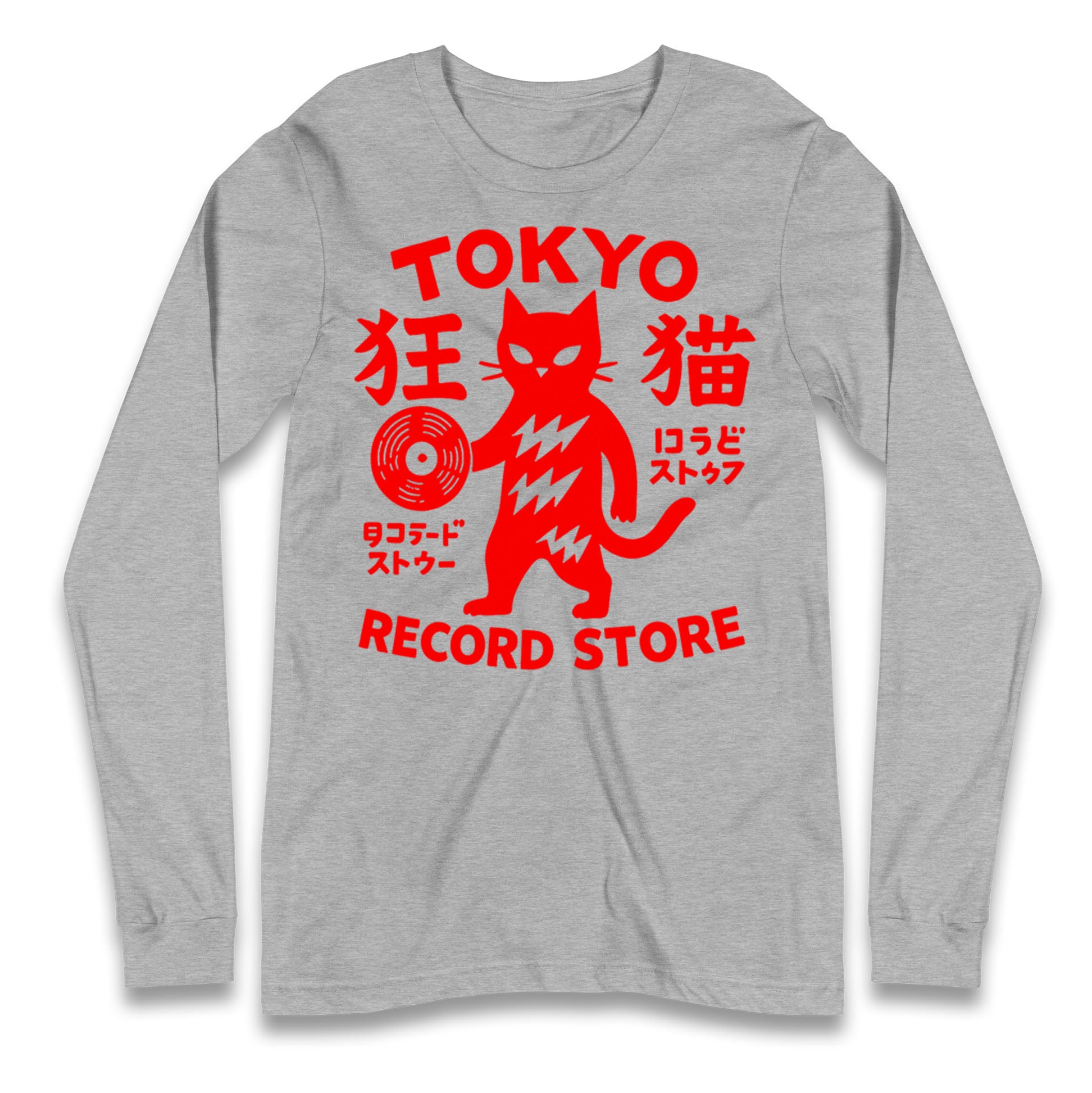 Tokyo Record Store Longsleeve T Shirt