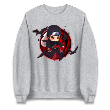 naruto shippuden chibi itachi sweatshirt