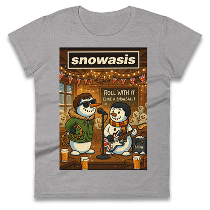 Snowasis Christmas Ladies T Shirt