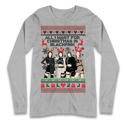 BlackPink Christmas Longsleeve T Shirt