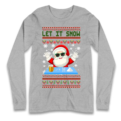 Santa Claus Christmas Longsleeve T Shirt