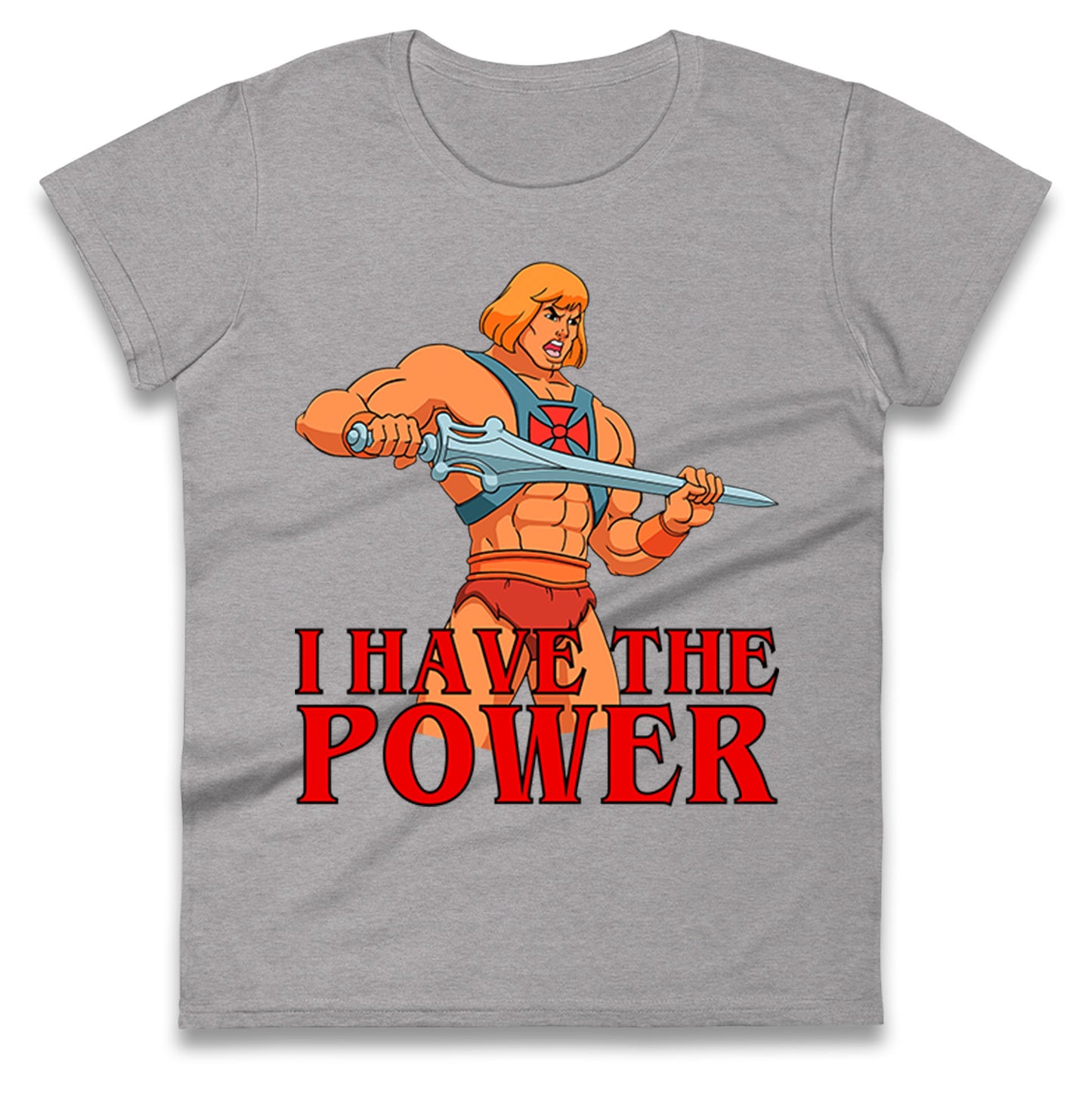 He-Man Ladies T Shirt