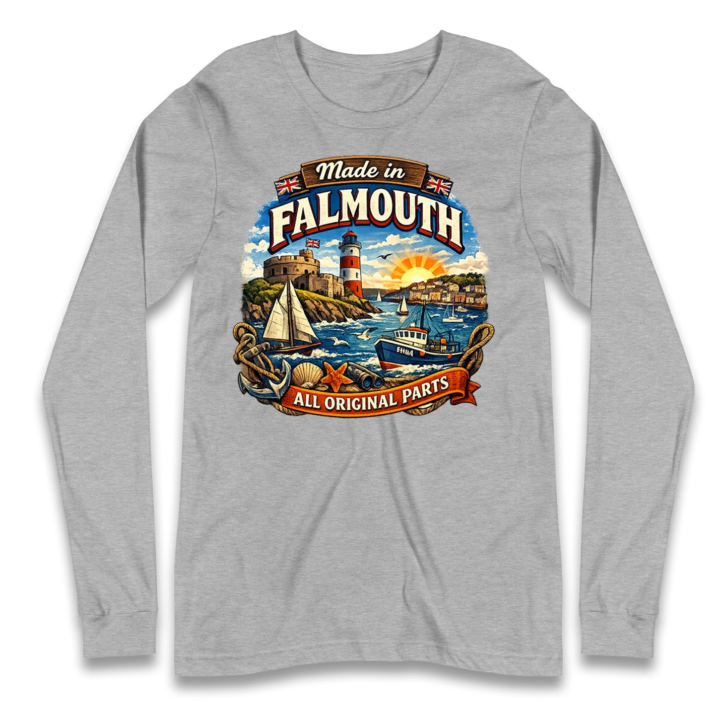 Made In Falmouth All Original Parts Longsleeve T Shirt
