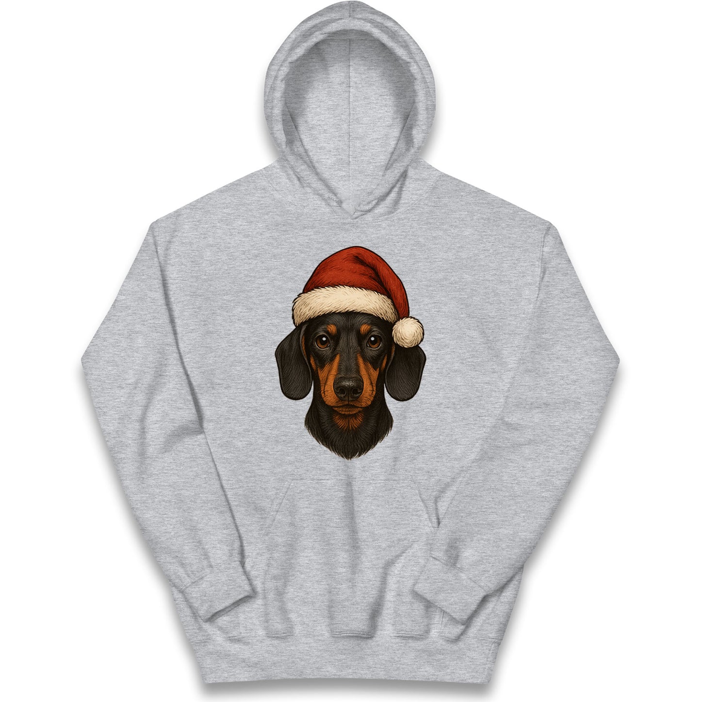 Dachshund Christmas Kids Hoodie