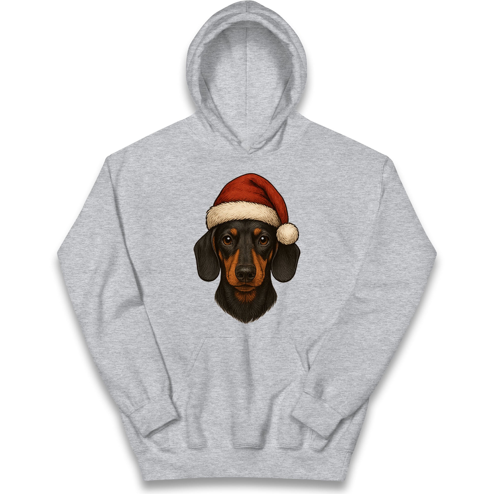 Dachshund Christmas Kids Hoodie