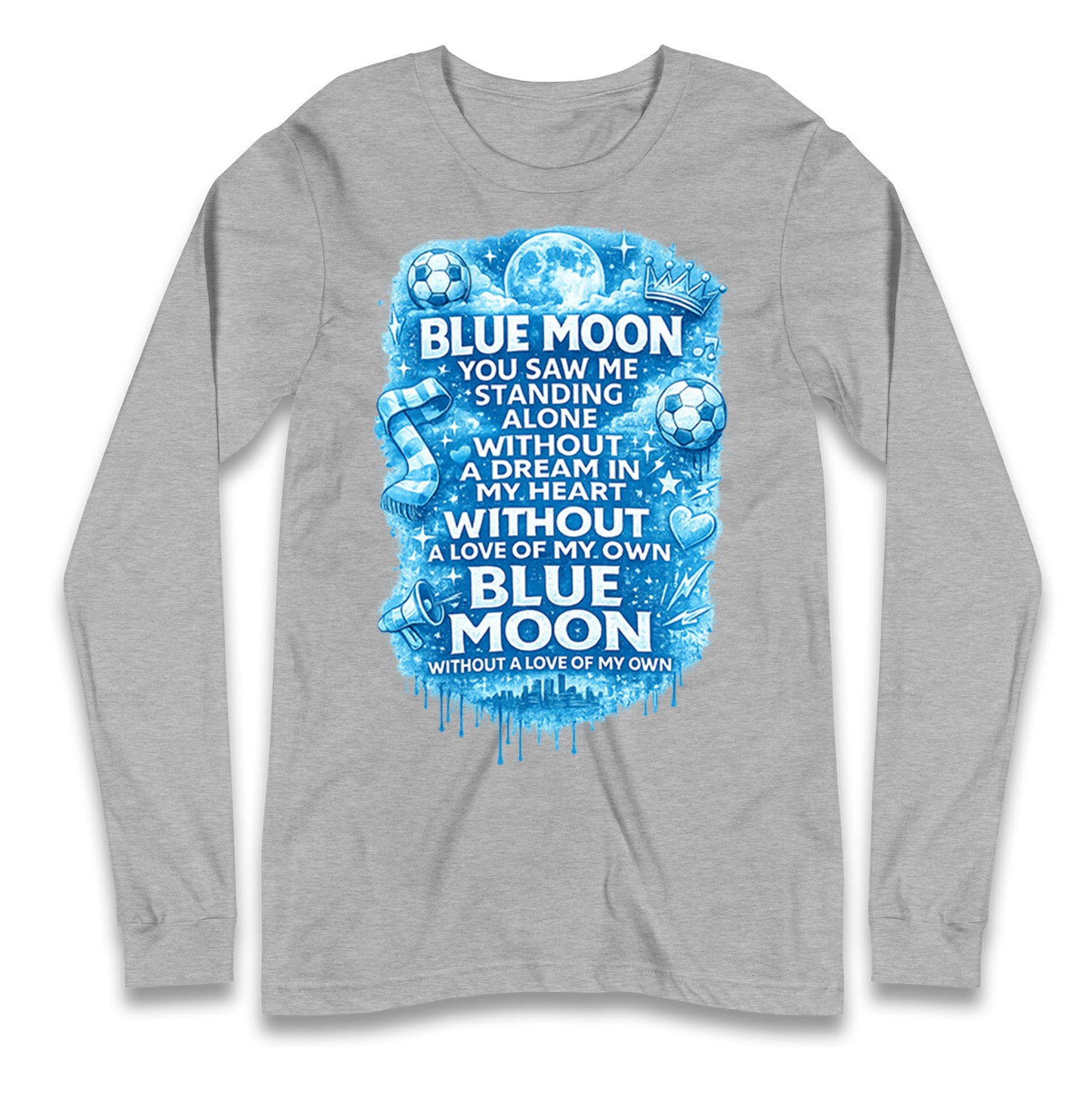 Manchester City Blue Moon Longsleeve T Shirt