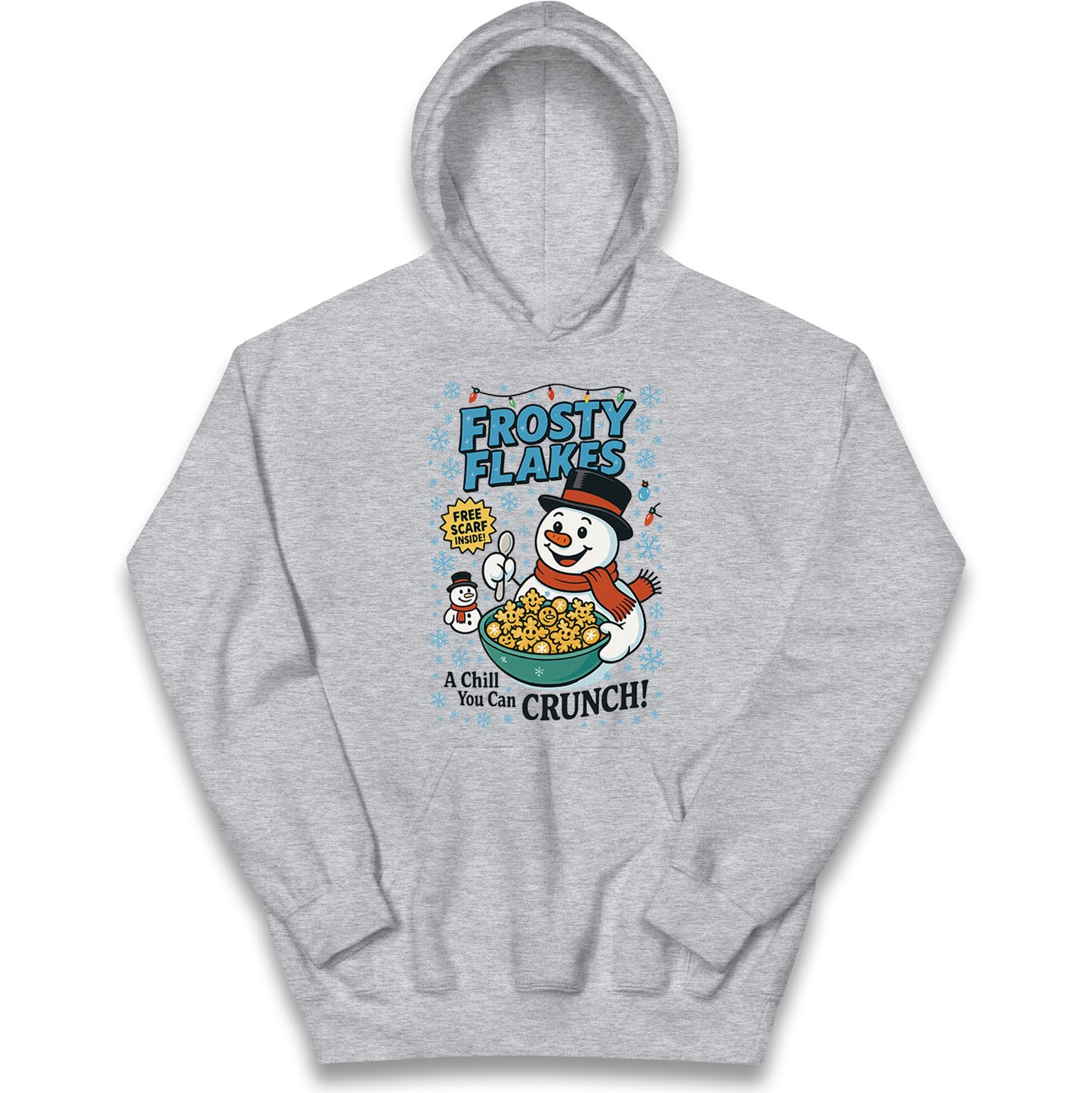 Snowman Christmas Kids Hoodie
