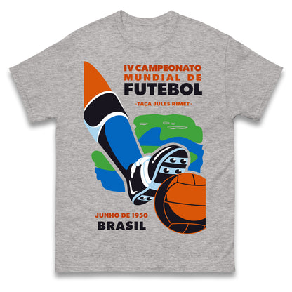 Brasil 1950 Retro World Cup T Shirt