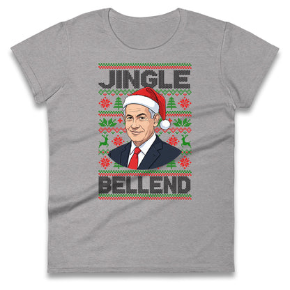 Jingle Bell End Ladies T Shirt 