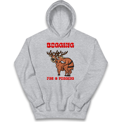 Deer Christmas Kids Hoodie