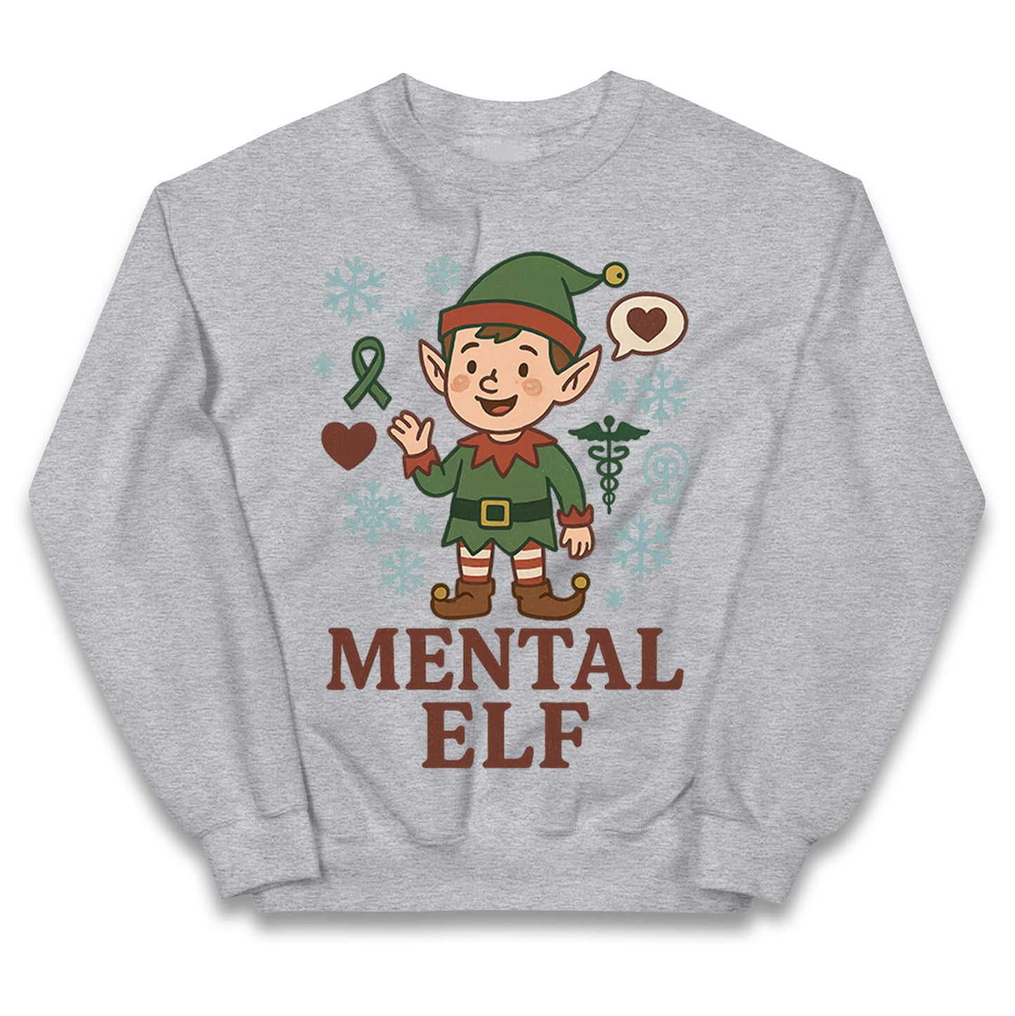 Mental Health Christmas Kids Jumper