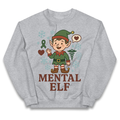 Mental Health Christmas Kids Jumper