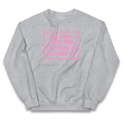 Pigs In Blankets Christmas Kids Jumper