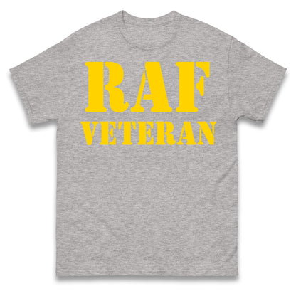 RAF Veteran T Shirt 