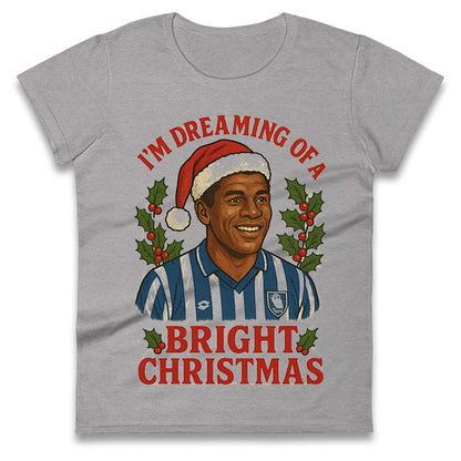 Sheff Wed Christmas Ladies T Shirt 