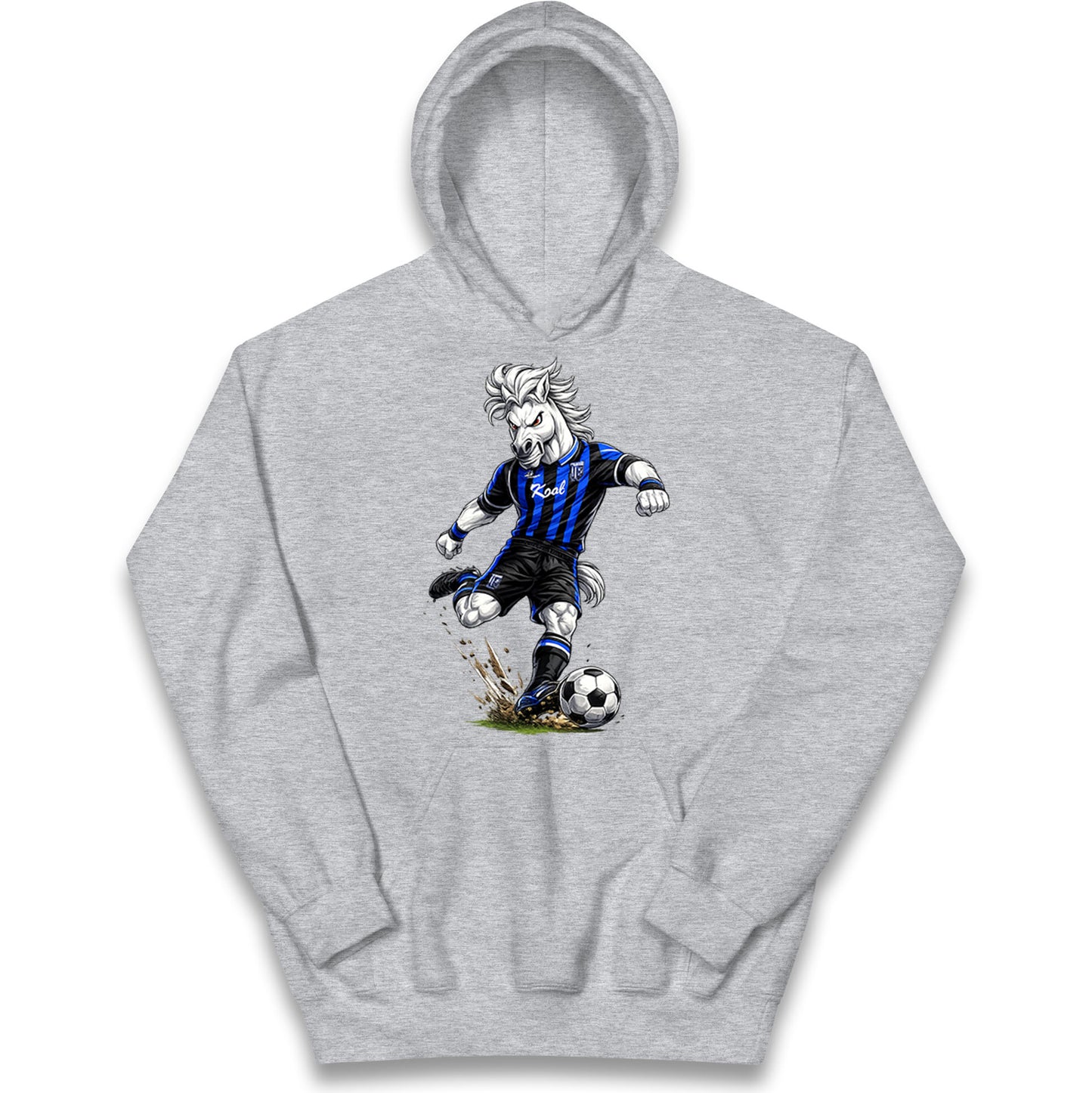 Retro Gillingham Football Kids Hoodie