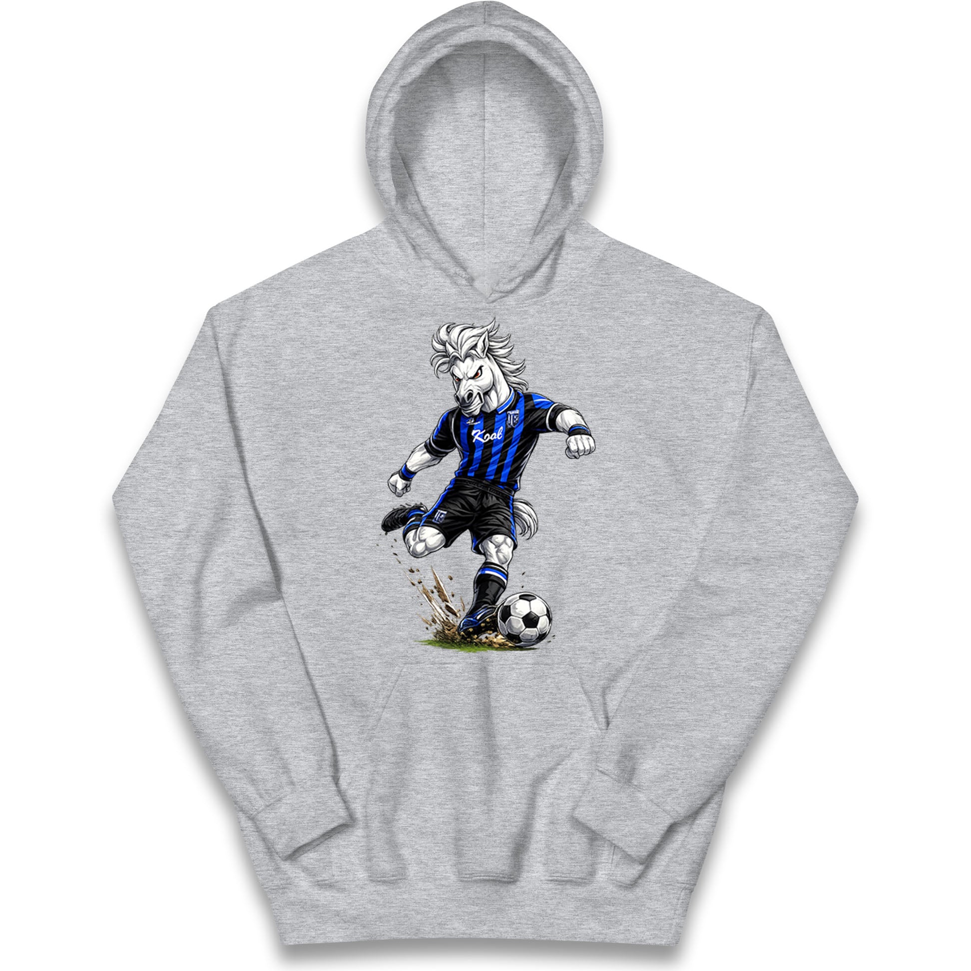 Retro Gillingham Football Kids Hoodie