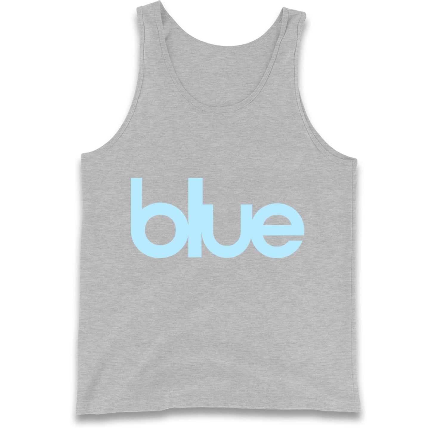 Blue Blur Robbie Williams Tank Top