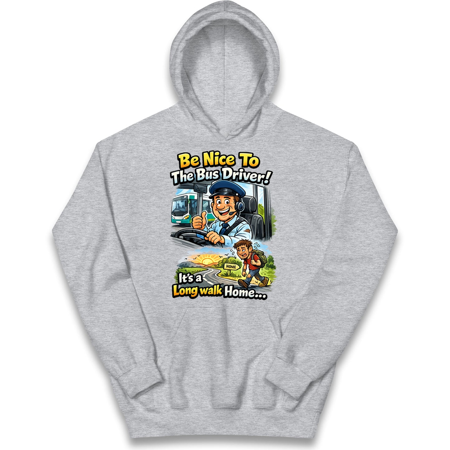 Bus Driver Kids Hoodie