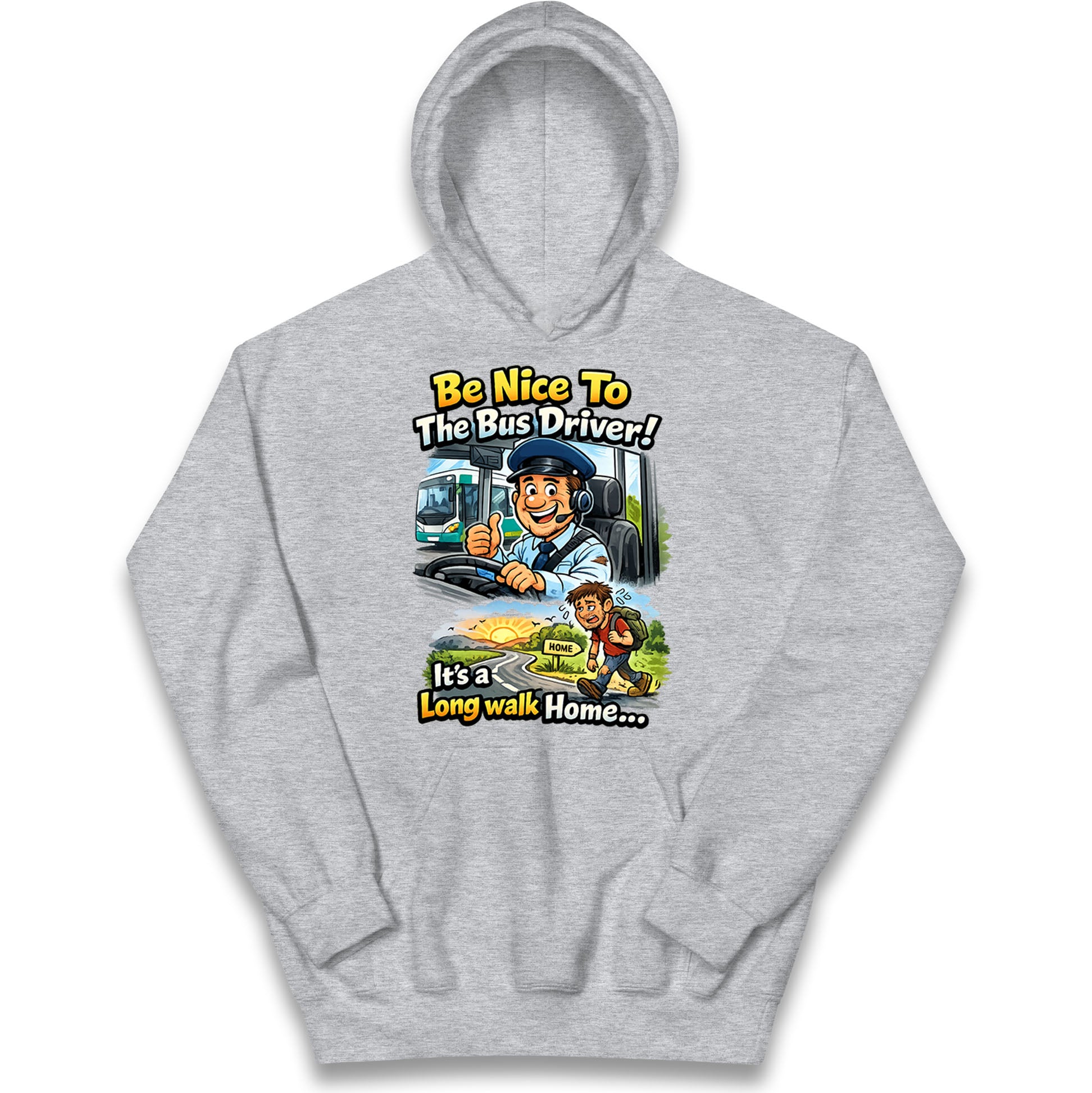 Bus Driver Kids Hoodie