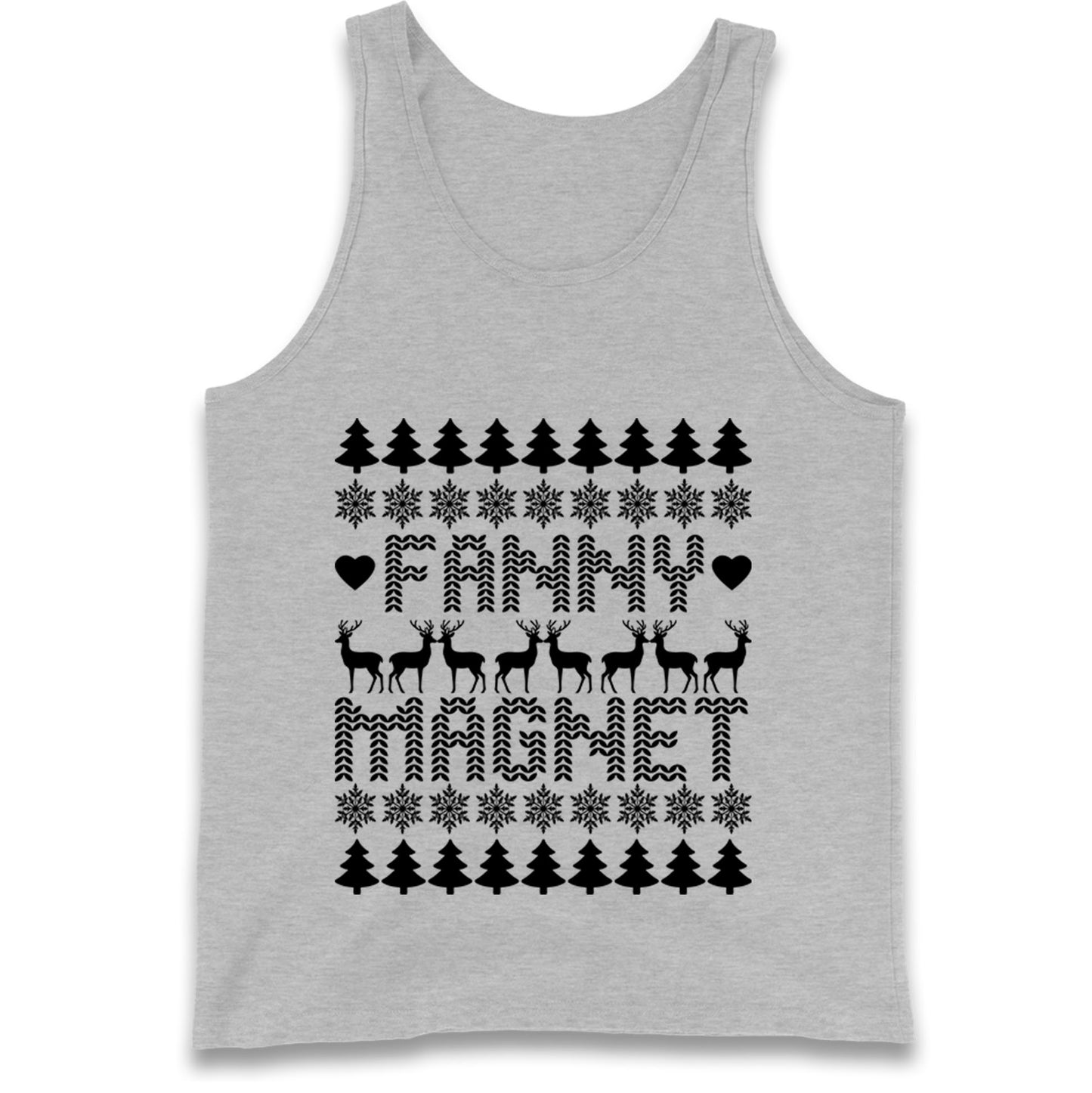 Fanny Magnet Christmas Tank Top