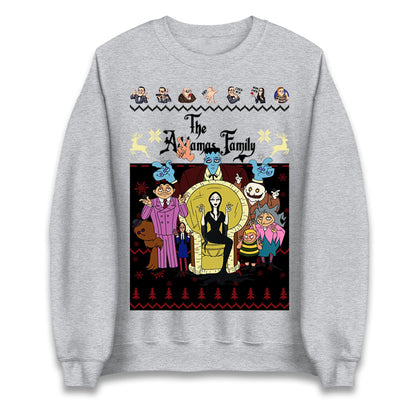 Scary Addams Christmas Jumper